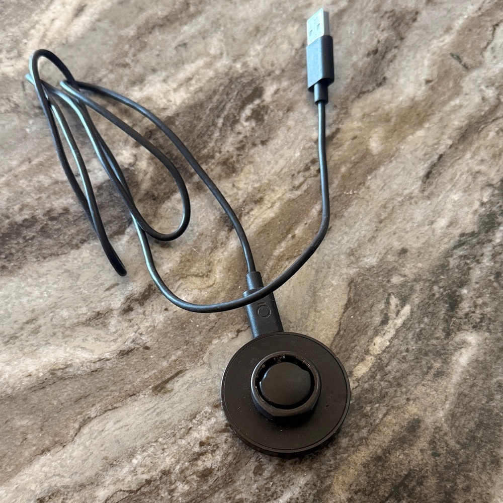 Oura Black Charging Ring size 10